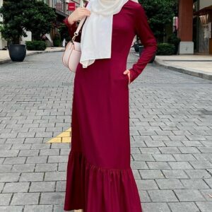 Florence Dress in Mulberry